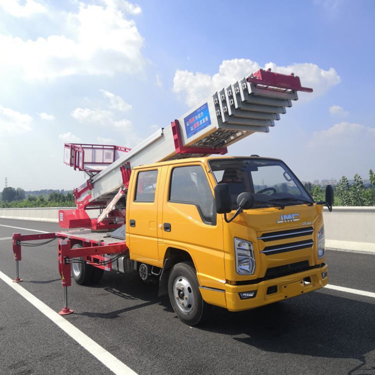 烟台芝罘出租云梯车电话 水泥上楼